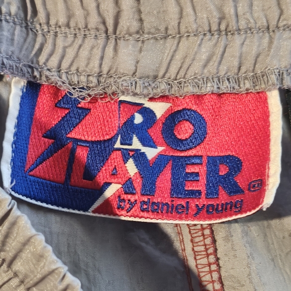 Vintage Pro Player Nylon Track Joggers - University of Alabama - XL 33" Inseam - Picture 6 of 9